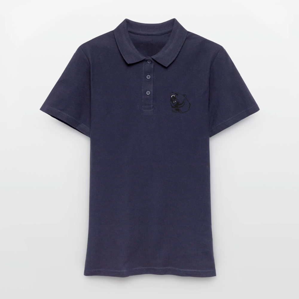 kvinde Polo Shirt - marinblå