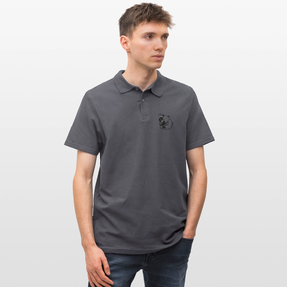 Herre poloshirt - charcoal
