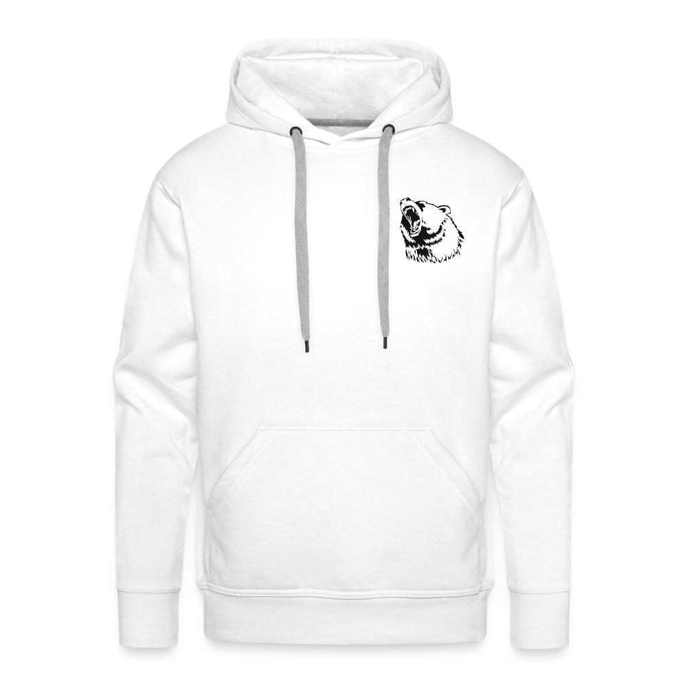 Men's Premium Hoodie - hvid