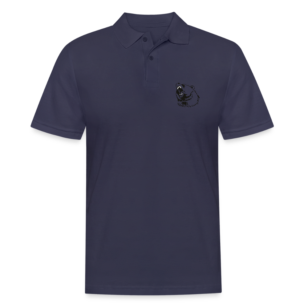 Herre poloshirt - marinblå