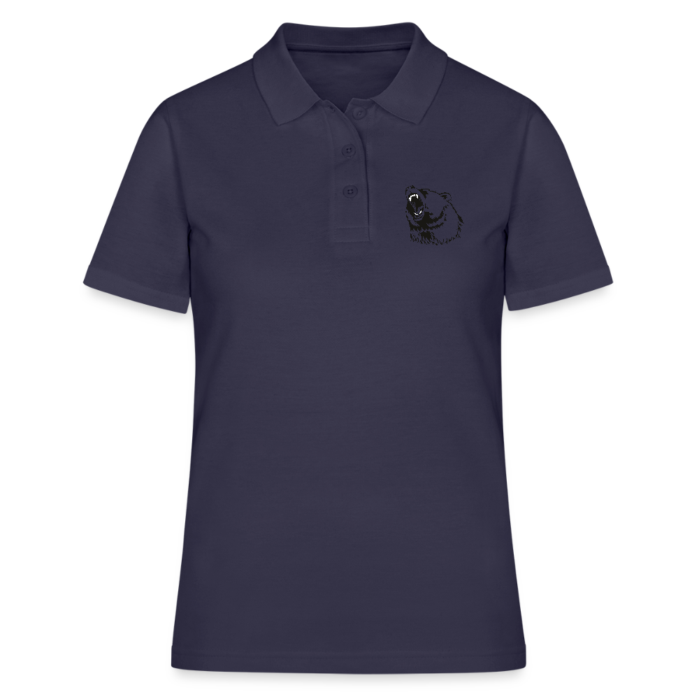 kvinde Polo Shirt - marinblå