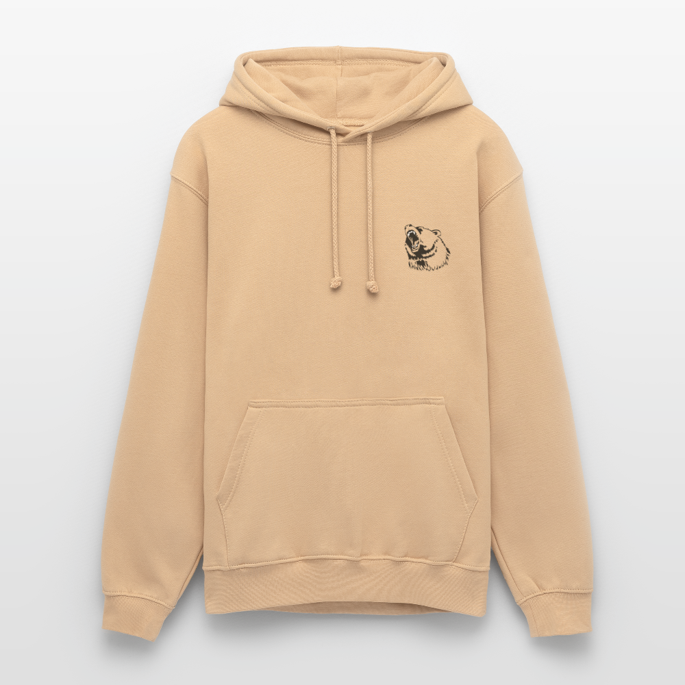 hoodie unisex - fersken