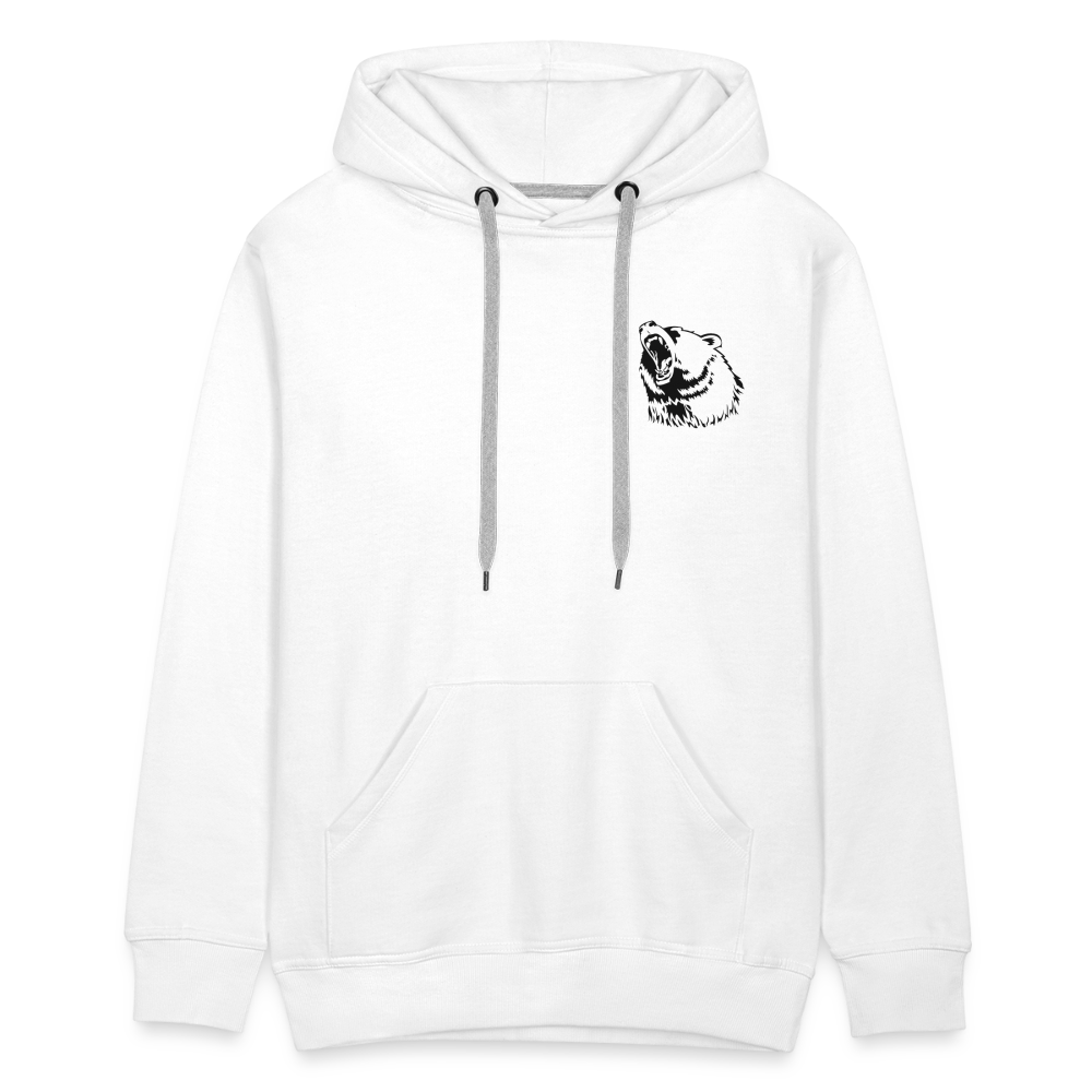 Men's Premium Hoodie - hvid