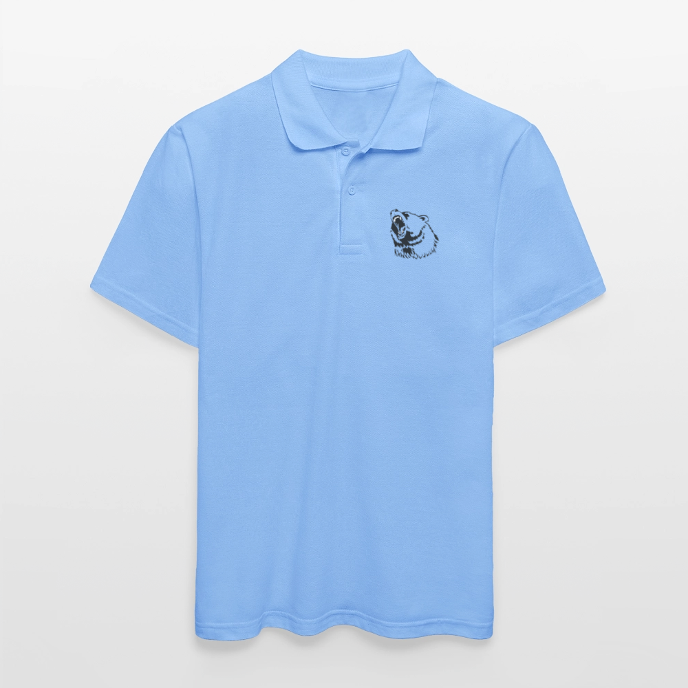 Herre poloshirt - himmelblå