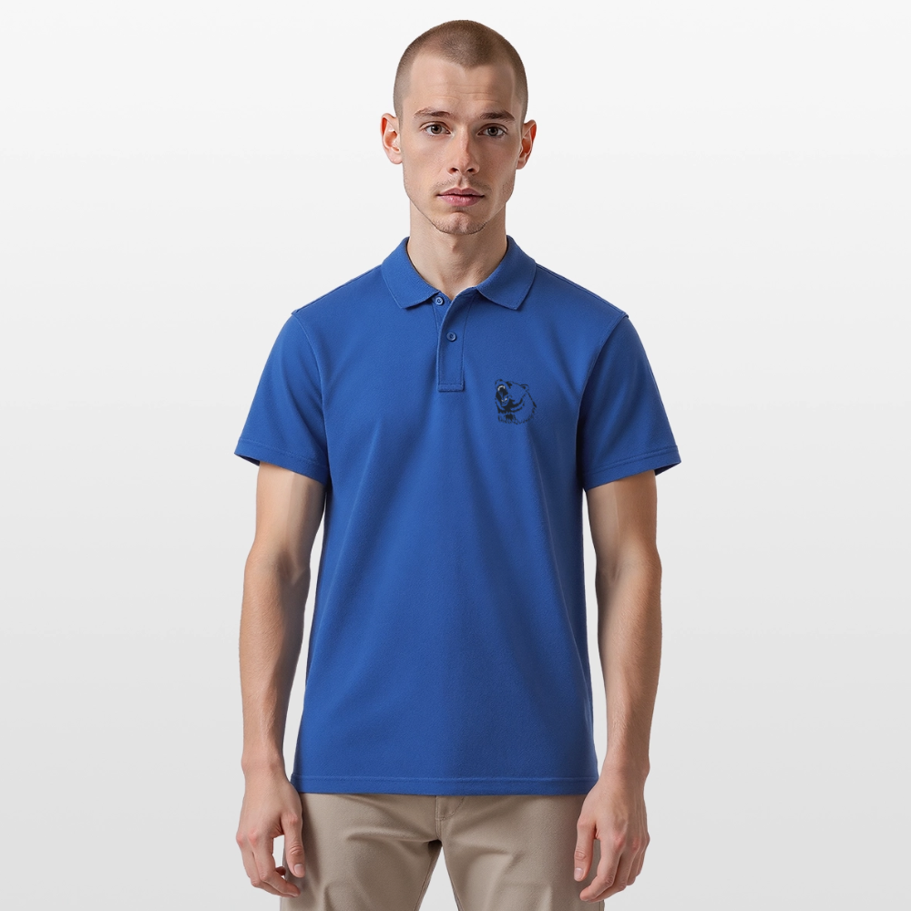 Herre poloshirt - kongeblå