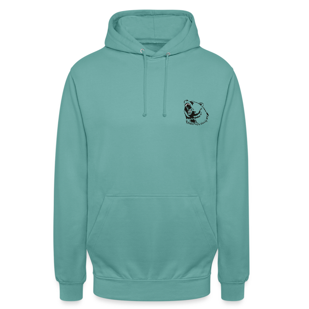 hoodie unisex - pastelturkis