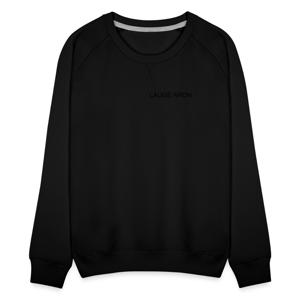 Dame premium sweatshirt - sort