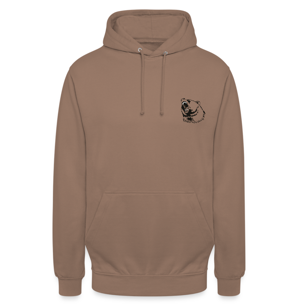 hoodie unisex - mokka