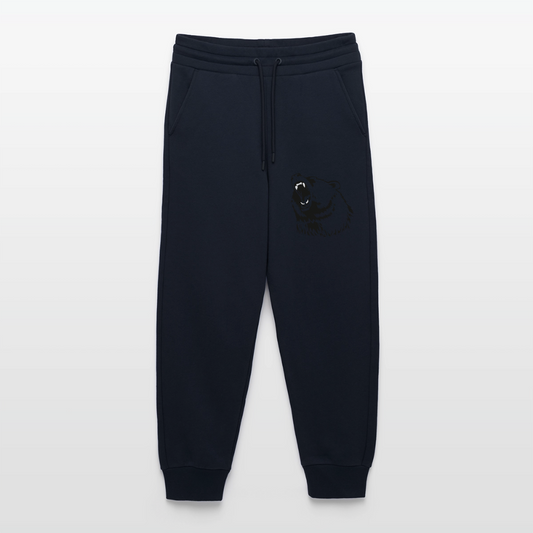 Økologisk afslappet joggingbukser lavet i EU - DARK NAVY