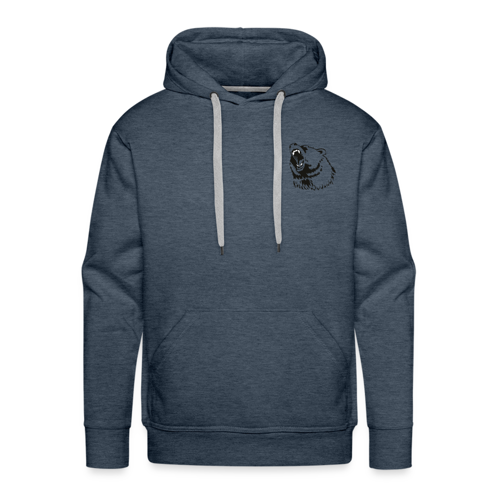 Men's Premium Hoodie - jeansblå