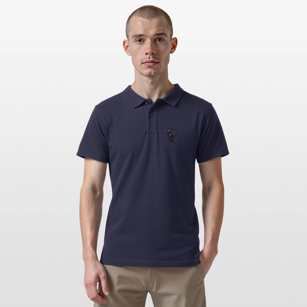 Herre poloshirt - marinblå